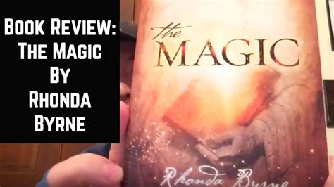 The magic by rhonda byrne book review